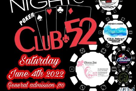 club 52 rumba night flier Melbourne, FL 32935