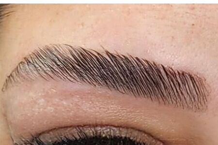 Eyebrow Lamination with tint